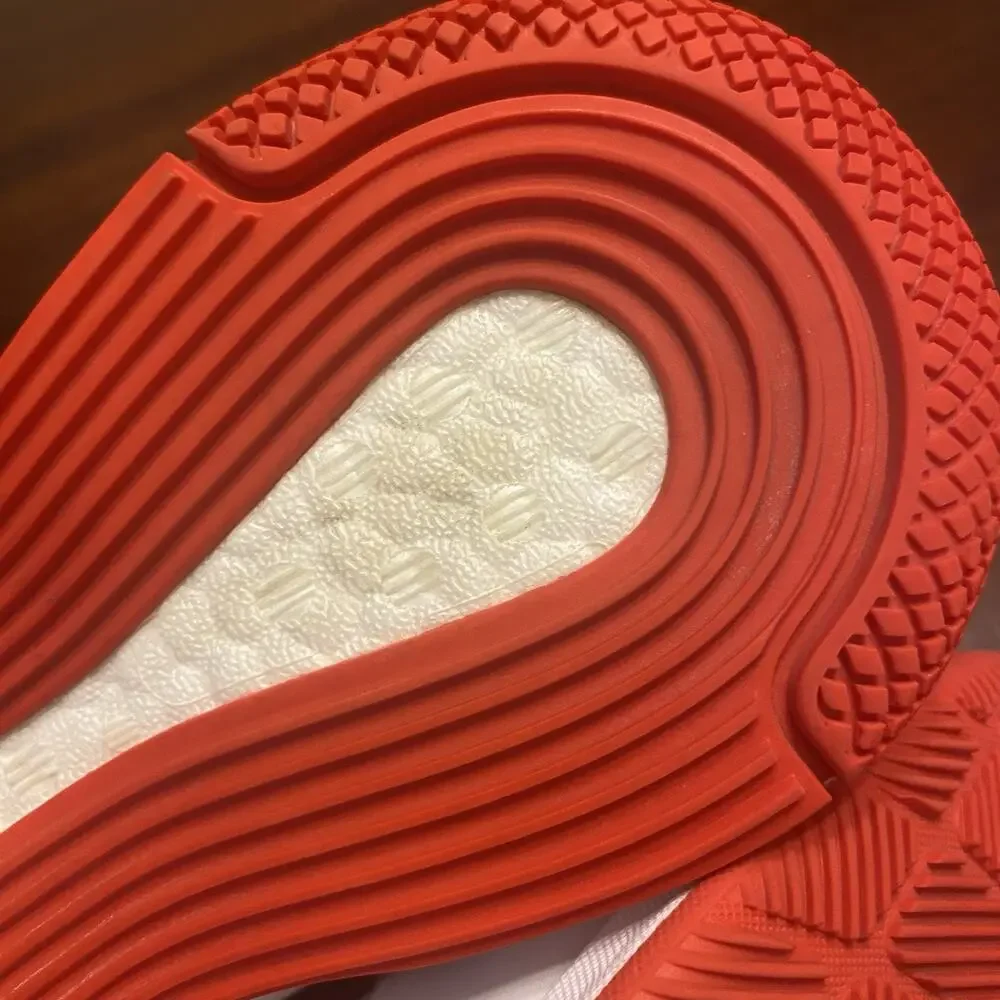 Adidas Crazyflight Women’s Volleyball Shoes White Red Size 9 Sneaker Low